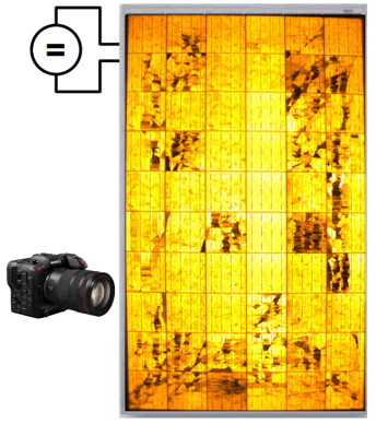 光伏組件/組串EL測試儀——測試原理